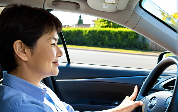 하이브리드차 연비 - Hybrid Car Efficiency Explained**

"A modern, clean infographic illustrating how a hybrid car's gaso...