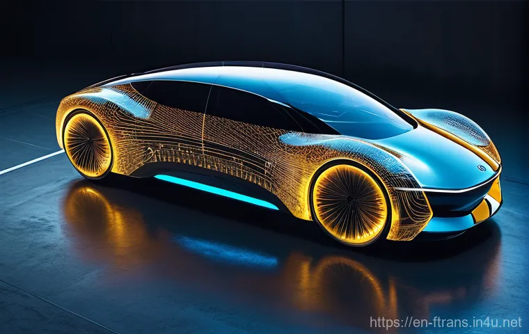 자율주행차 관련 법 - **Prompt 1: The Labyrinth of Autonomous Vehicle Law**
    A sleek, futuristic autonomous car, possib...