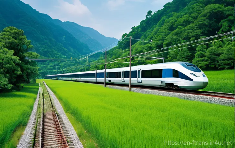 고속철도 상용화 - **A bustling, beautifully designed high-speed train station concourse during a busy morning commute.... 고속철도 상용화 - **A bustling, beautifully designed high-speed train station concourse during a busy morning commute....