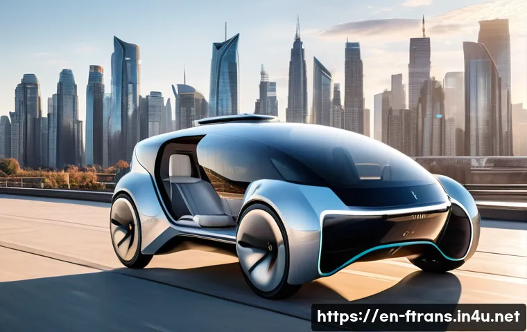 플라잉 택시 시장 - **"A tranquil morning commute in a futuristic eVTOL aircraft. A well-dressed professional (wearing b...