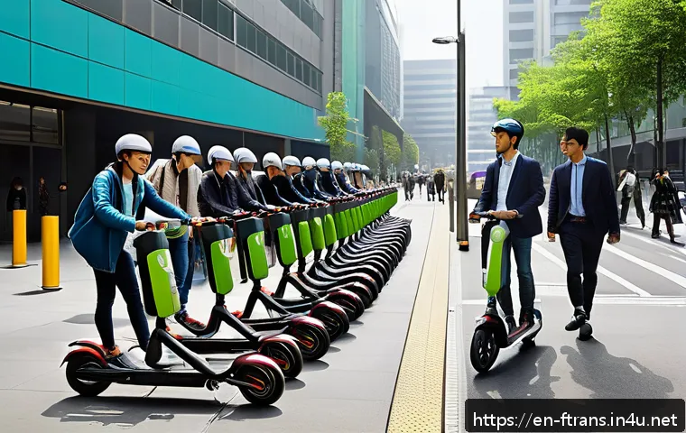 공유 경제와 스마트 모빌리티 관련 이미지 2